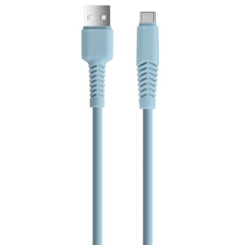 Kabel USB - USB-C XO KSC-C-1.523 2.1A 1.5m Niebieski