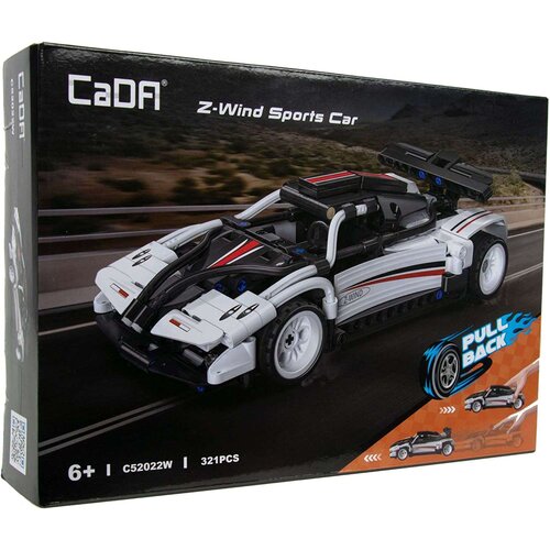 Klocki plastikowe CADA Z-Wind Sports Car Pull-back C52022W
