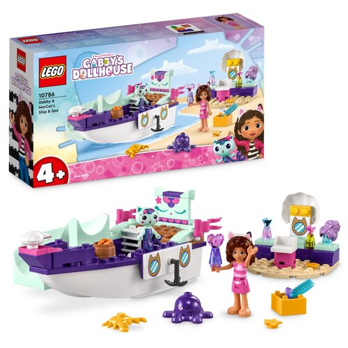 LEGO 10786 Koci Domek Gabi Statek i spa Gabi i Syrenkotki