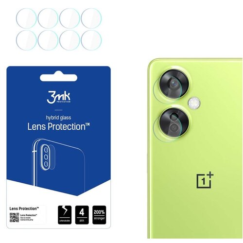Szkło hybrydowe na obiektyw 3MK Lens Protection Camera do OnePlus Nord CE 3 Lite