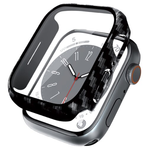 Etui CRONG Hybrid Watch Case do Apple Watch 7/8 (41 mm) Carbon