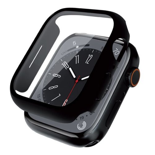 Etui CRONG Hybrid Watch Case do Apple Watch 4/5/6/SE (44 mm) Czarny