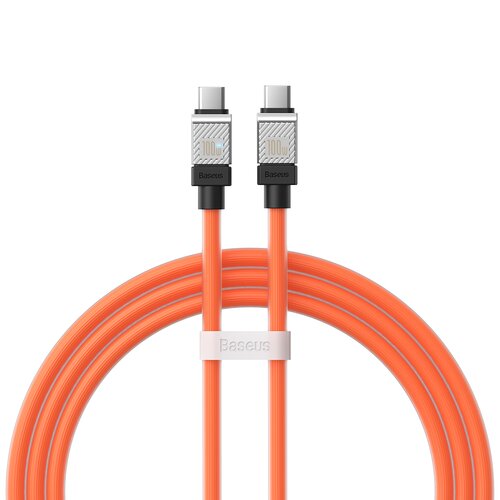 Kabel Typ-C - USB Typ-C BASEUS CoolPlay 100W 1 m Pomarańczowy