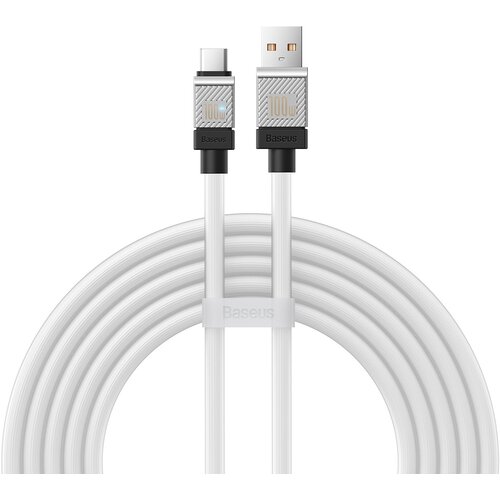Kabel USB - USB-C BASEUS CoolPlay 100W 2 m Biały
