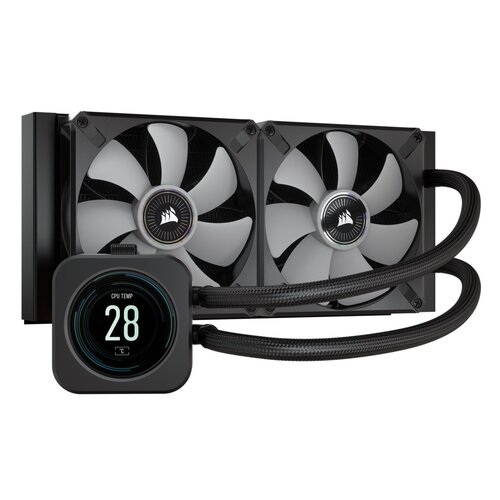 Chłodzenie wodne CORSAIR iCue H100i Elite LCD