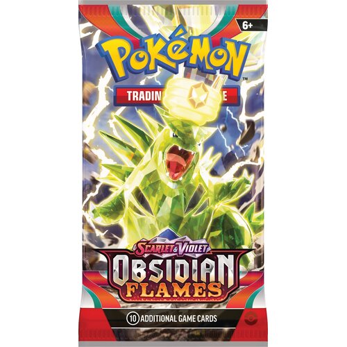 Gra karciana REBEL Pokémon TCG: Scarlet & Violet Obsidian Flames Boosters (1 zestaw)