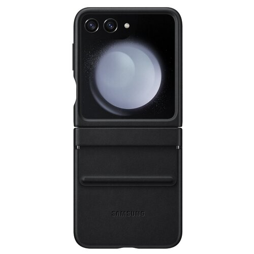 Etui SAMSUNG Flap Eco-Leather Case do Galaxy Z Flip 5 Czarny EF-VF731PBEGWW