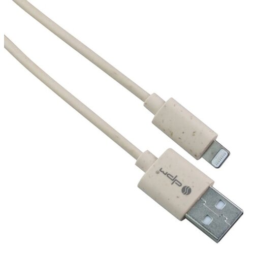 Kabel USB - Lightning DPM 1 m Beżowy