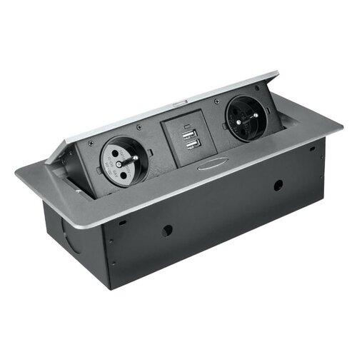 Przedłużacz DPM PF1303 Srebrny