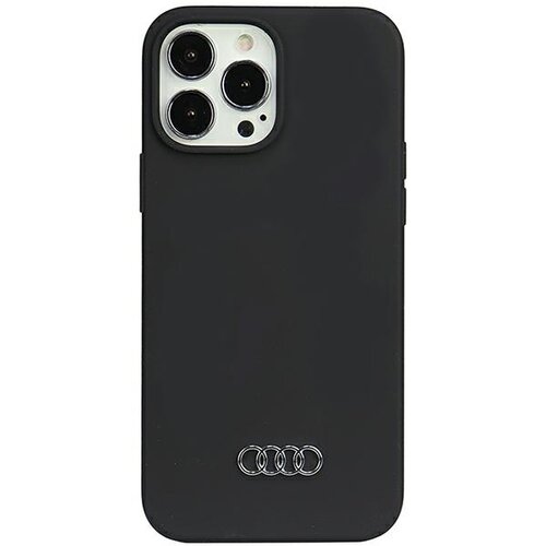 Etui AUDI Silicone Case do Apple iPhone 13 Pro Max Czarny