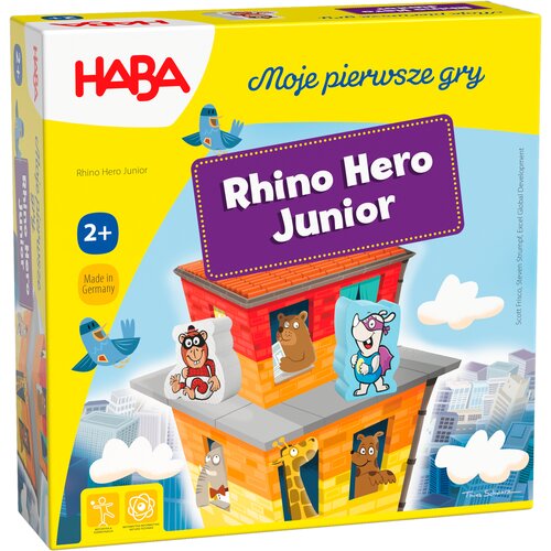 Gra edukacyjna HABA Moje pierwsze gry Rhino Hero Junior 305912