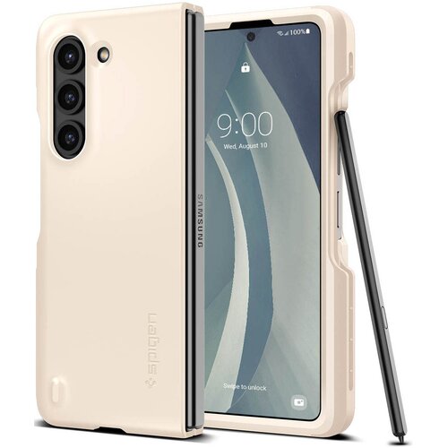 Etui SPIGEN Thin Fit Pen do Samsung Galaxy Z Fold 5 Kość słoniowa