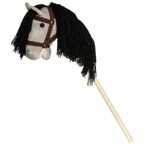 Koń na kiju TEDDYKOMPANIET Hobby Horse T-TED-03001 A5/A4 Szary