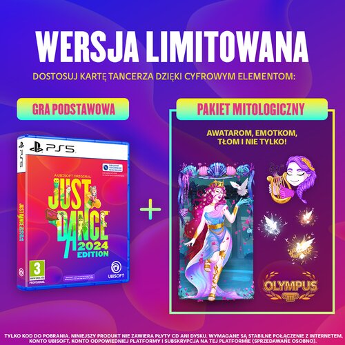 Just Dance 2024 Gra PS5 niskie ceny i opinie w Media Expert