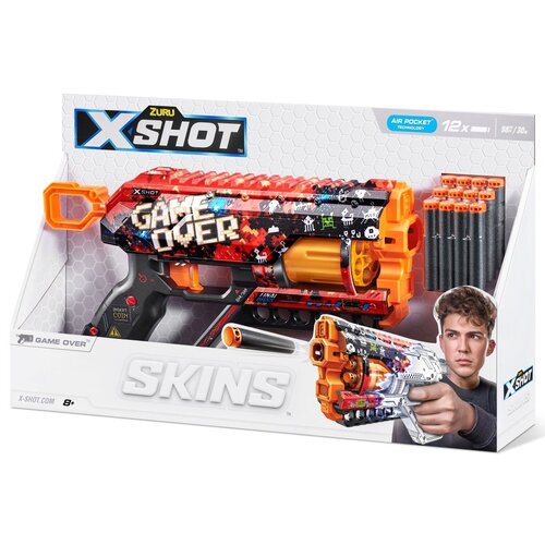 Wyrzutnia ZURU X-Shot Skins Griefer Game Over 36561D
