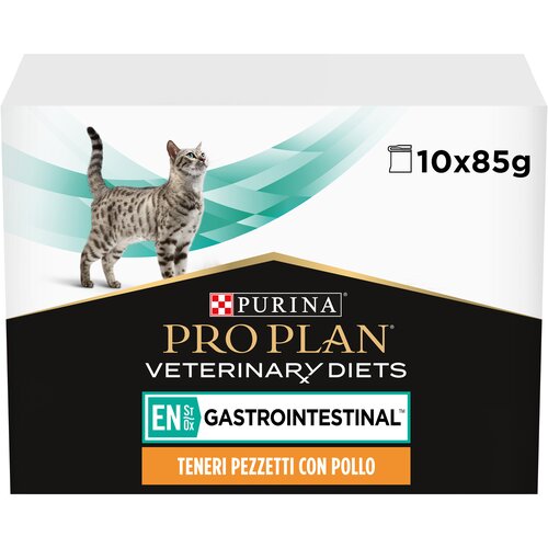 Karma dla kota PURINA PPVD Feline EN Kurczak (10 x 85 g)