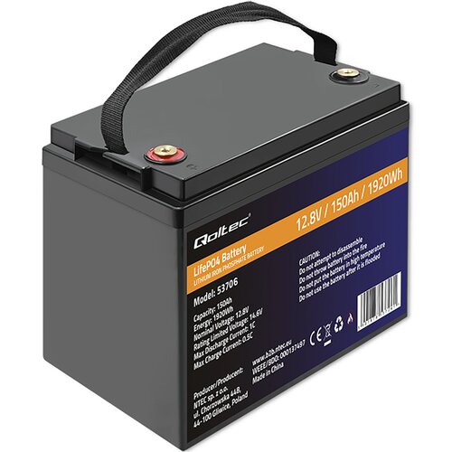 Akumulator QOLTEC LIFEPO4 53706 150Ah 12.8V