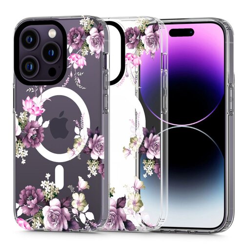 Etui TECH-PROTECT MagMood MagSafe do Apple iPhone 14 Pro Spring Floral