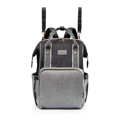 Plecak do wózka BABYONO Basic Oslo Style 1424/01 Szary