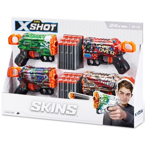 Zestaw wyrzutni ZURU X-Shot Skins Menace 36543