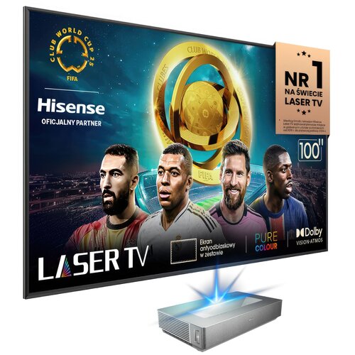 Laser TV HISENSE 100L5HD 100" 4K Dolby Atmos Dolby Vision