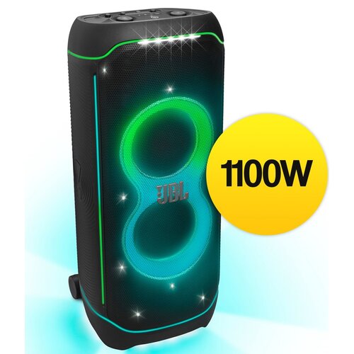 Power Audio JBL PartyBox Ultimate, 1100W,Bluetooth,Wi-Fi,Podwójne wejście mikrofonowe i gitarowe,IPX4,JBL Party Pad