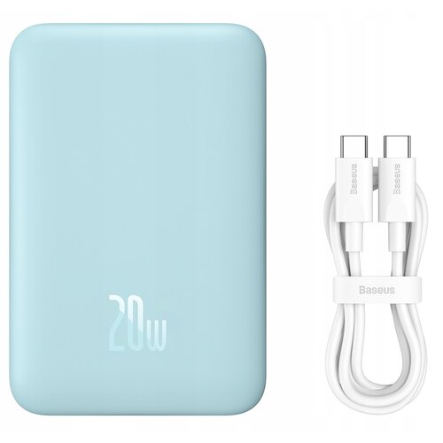 Powerbank BASEUS Magnetic Mini 10000mAh 20W Niebieski