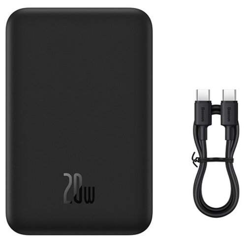 Powerbank BASEUS Magnetic Mini 20000 mAh 20W Czarny