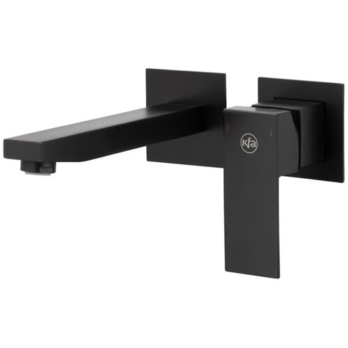 Bateria umywalkowa podtynkowa KFA ARMATURA Logon 5139-810-81 Czarny