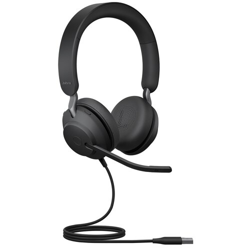 Słuchawki nauszne JABRA Evolve2 40 SE UC Czarny