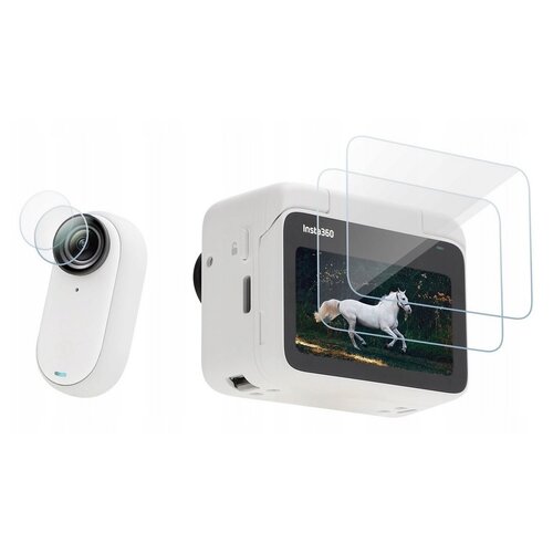Szkło hartowane SUNNYLIFE IST-BHM587-2 do Insta360 Go 3