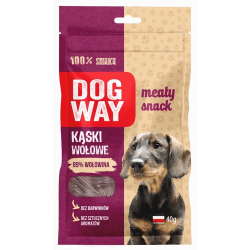 Przysmak dla psa DOGWAY Meaty Snack Kąski wołowe 40 g