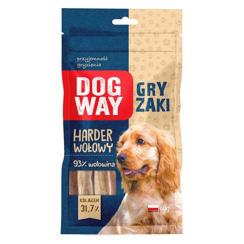 Gryzak dla psa DOGWAY Harder Wołowy 60 g