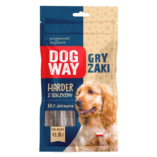 Gryzak dla psa DOGWAY Harder z dziczyzną 60 g