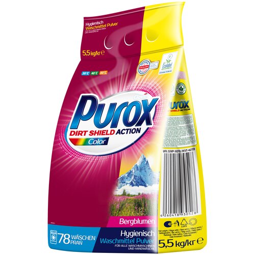 Proszek do prania PUROX Color 5.5 kg