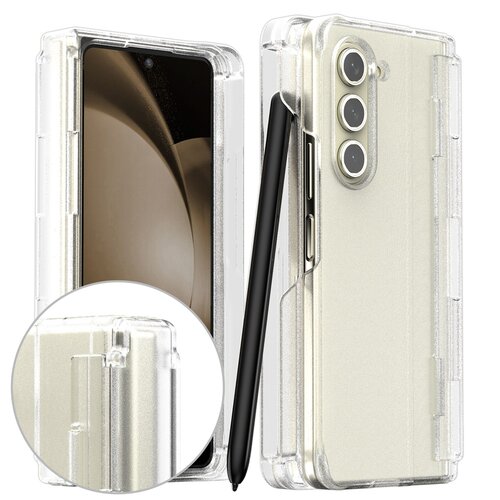 Etui ARAREE Nukin 360 P do SAMSUNG Z Fold 5 AR20-01763C Przezroczysto Matowy