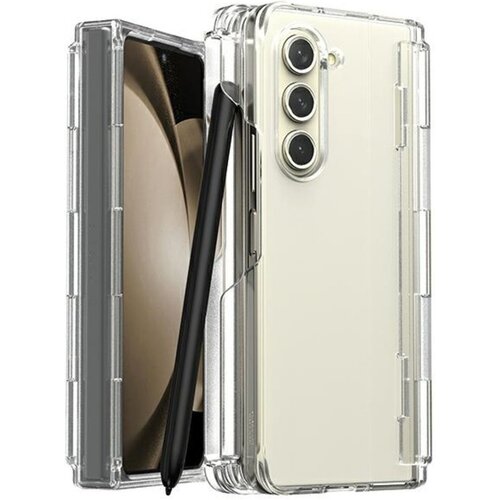 Etui ARAREE Nukin 360 do Samsung Galaxy Z Fold5 Przezroczysto-Matowy