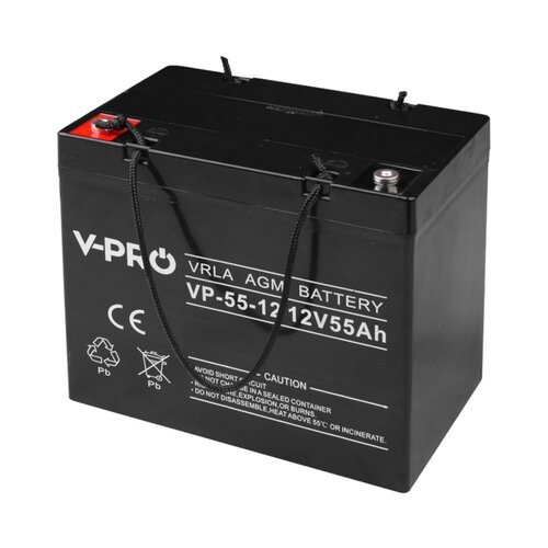 Akumulator VOLT POLSKA 6AKUAGM055 55Ah 12V