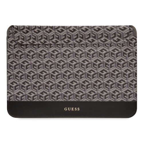 Etui na laptopa GUESS Sleeve Stripes 14 cali Czarny