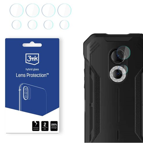 Szkło hybrydowe na obiektyw 3MK Lens Protection do Doogee S51
