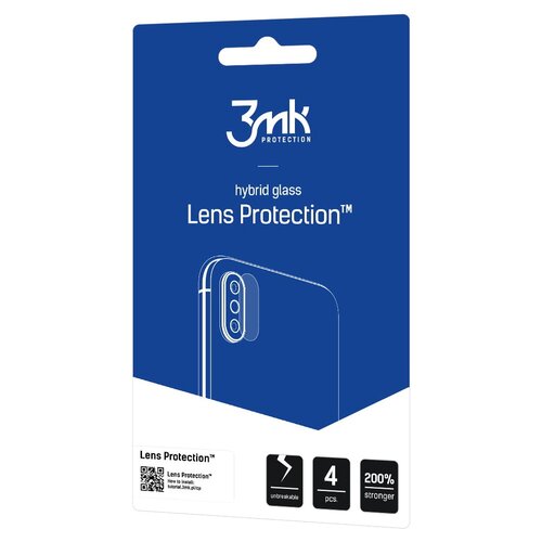 Szkło hybrydowe na obiektyw 3MK Lens Protection do ULEFONE Armor 12S