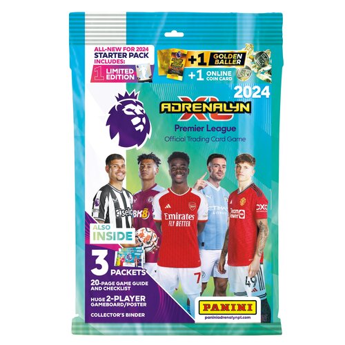 PANINI Premier League Adrenalyn XL 2024 Zestaw startowy Karty niskie ceny i opinie w Media Expert