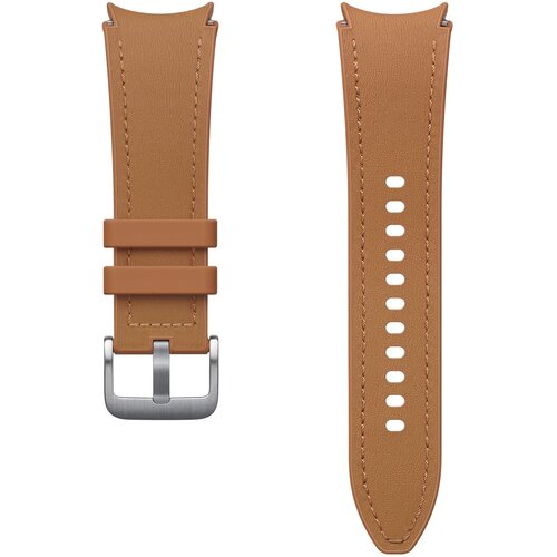 Pasek do Samsung Galaxy Watch 6 Hybrid Eco-Leather (20mm) S/M Brązowy