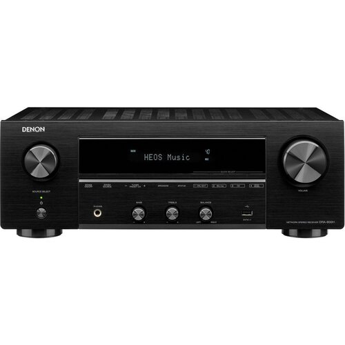 Amplituner Stereo Denon DRA-800H Czarny + 2 x Kolumna głośnikowa DALI Oberon 5 Ciemny orzech (2 szt.)