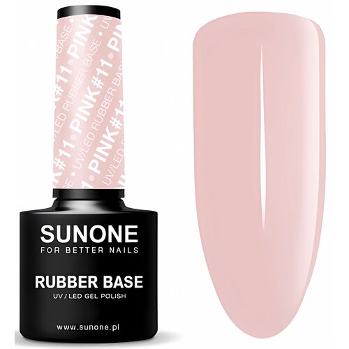 Baza hybrydowa SUNONE Rubber Base Pink 11 5ml