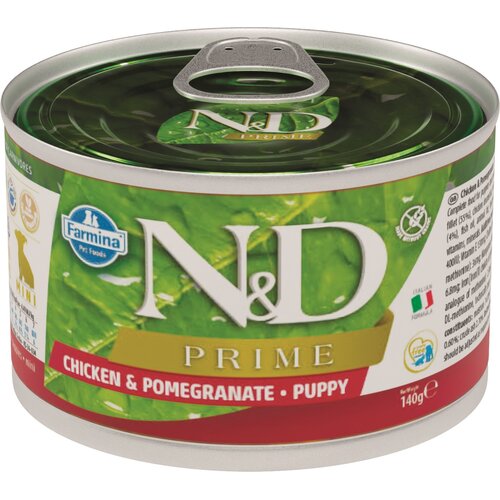 Karma dla psa FARMINA N&D Prime Kurczak i granat Mini Puppy 140 g