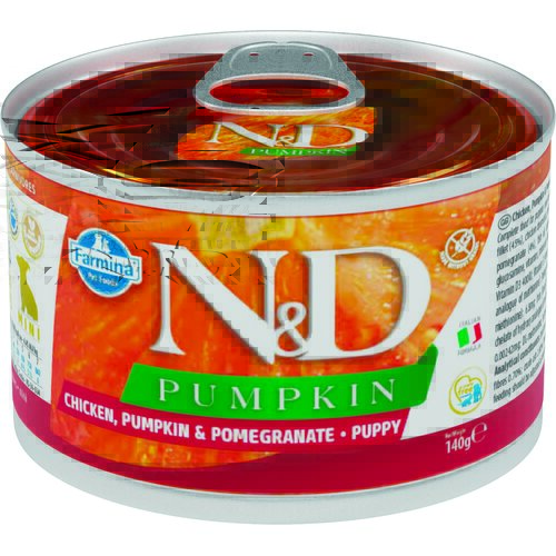 Karma dla psa FARMINA N&D Pumpkin Kurczak z dynią i owocem granatu Mini 140g