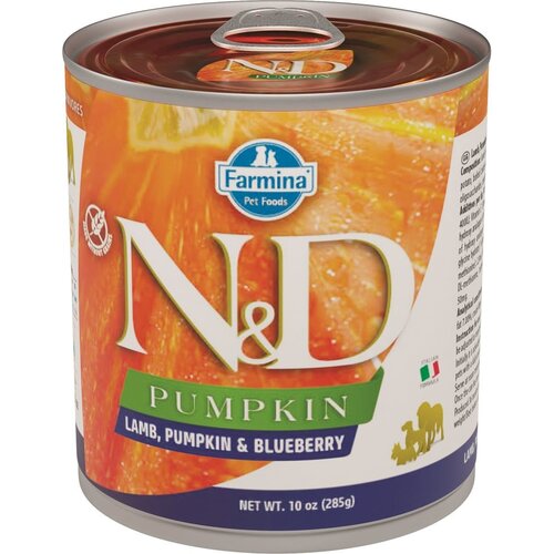 Karma dla psa FARMINA N&D Pumpkin Jagnięcina z dynią i borówką 285 g
