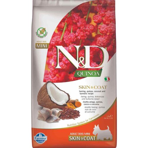 Karma dla psa FARMINA N&D Quinoa Skin & Coat Śledź z kokosem 2.5 kg