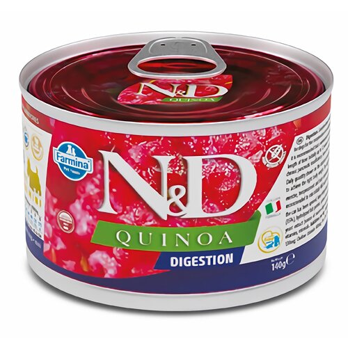 Karma dla psa FARMINA N&D Quinoa Digestion Jagnięcina z komosą ryżową 140g